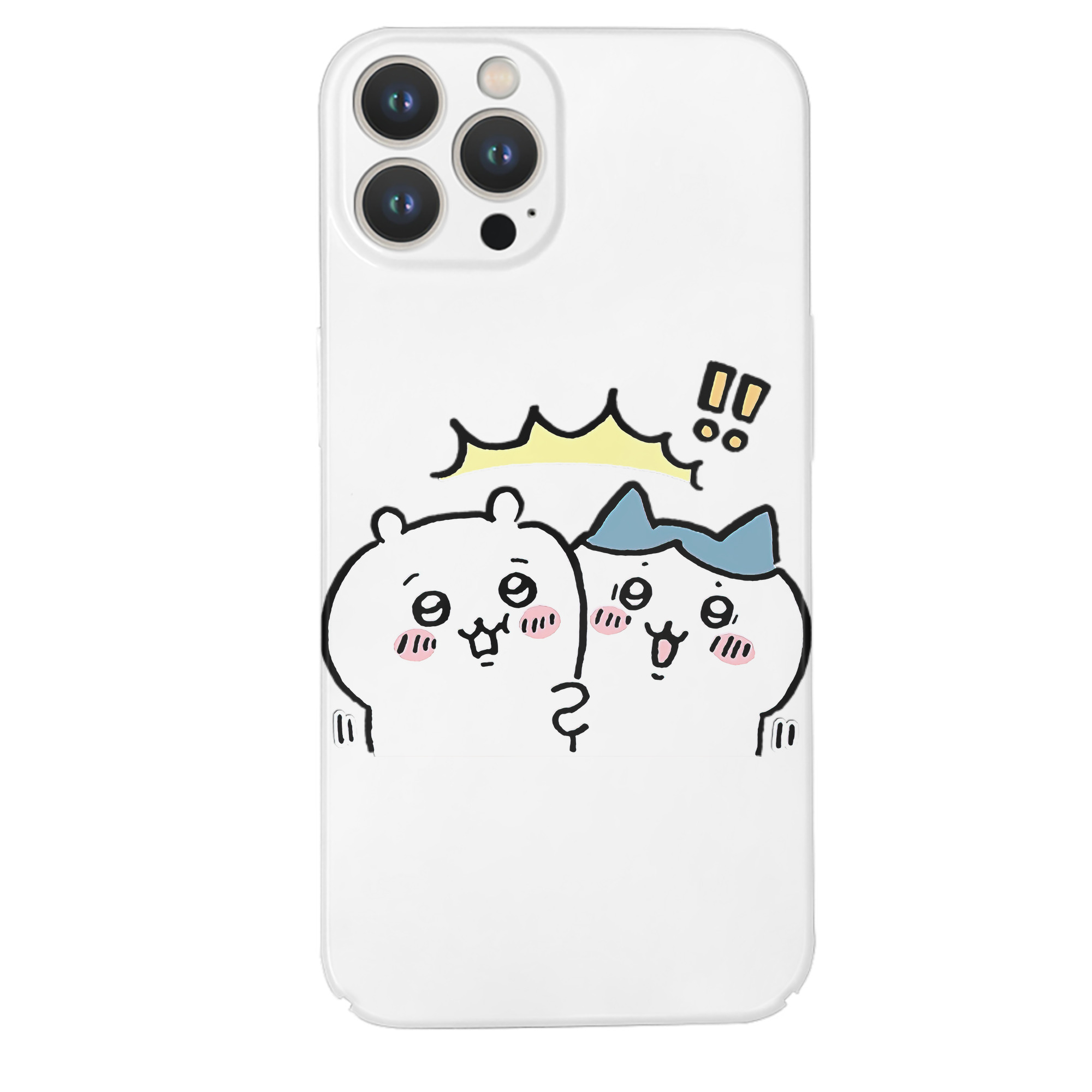 （画像用） ちいかわ ハチワレ Chii-kawa hachiware 【iPhone 14シリーズ対応】ハードケース